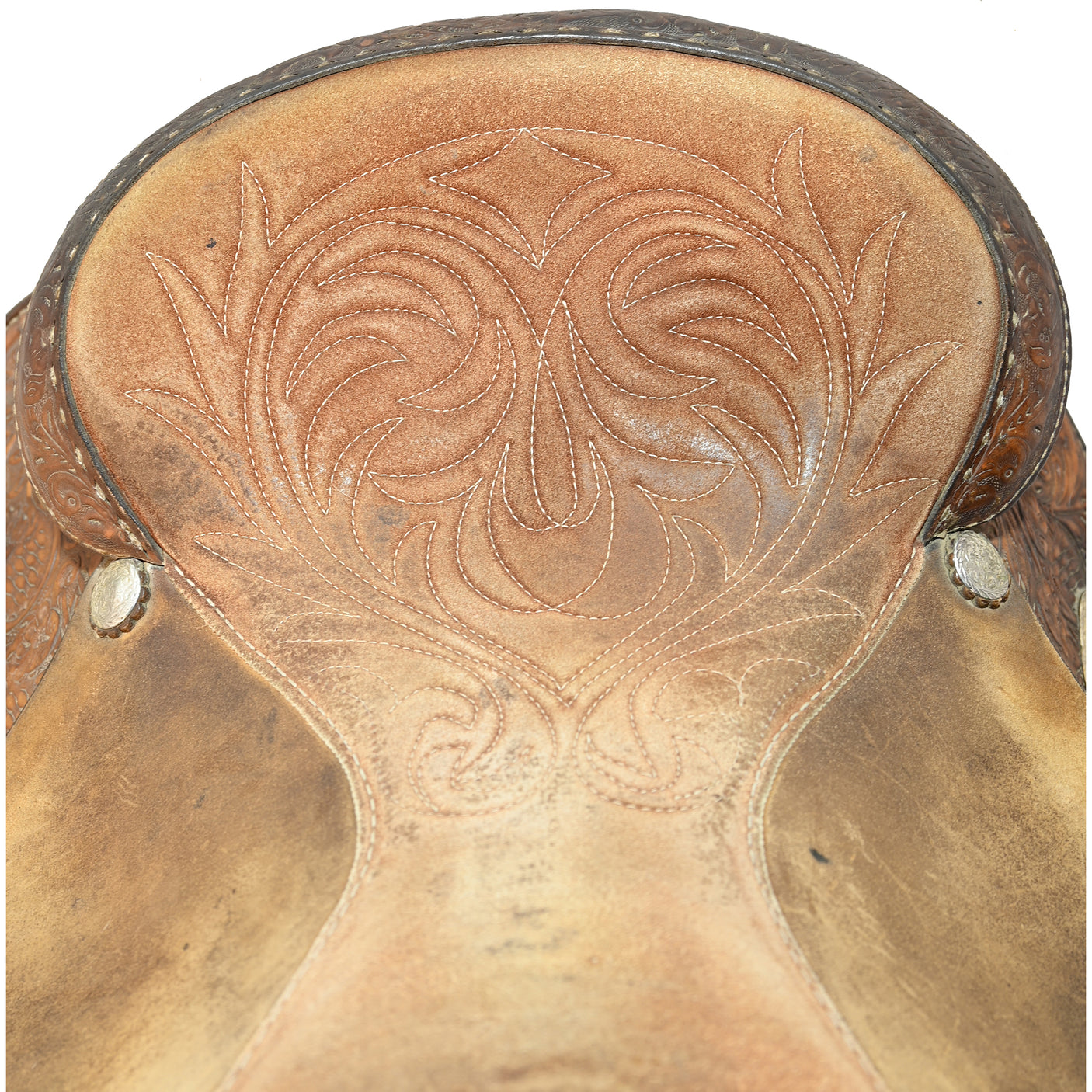 Used 15.5" Martha Josey Barrel Racing Saddle