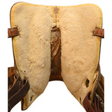 Used 15.5" Martha Josey Barrel Racing Saddle