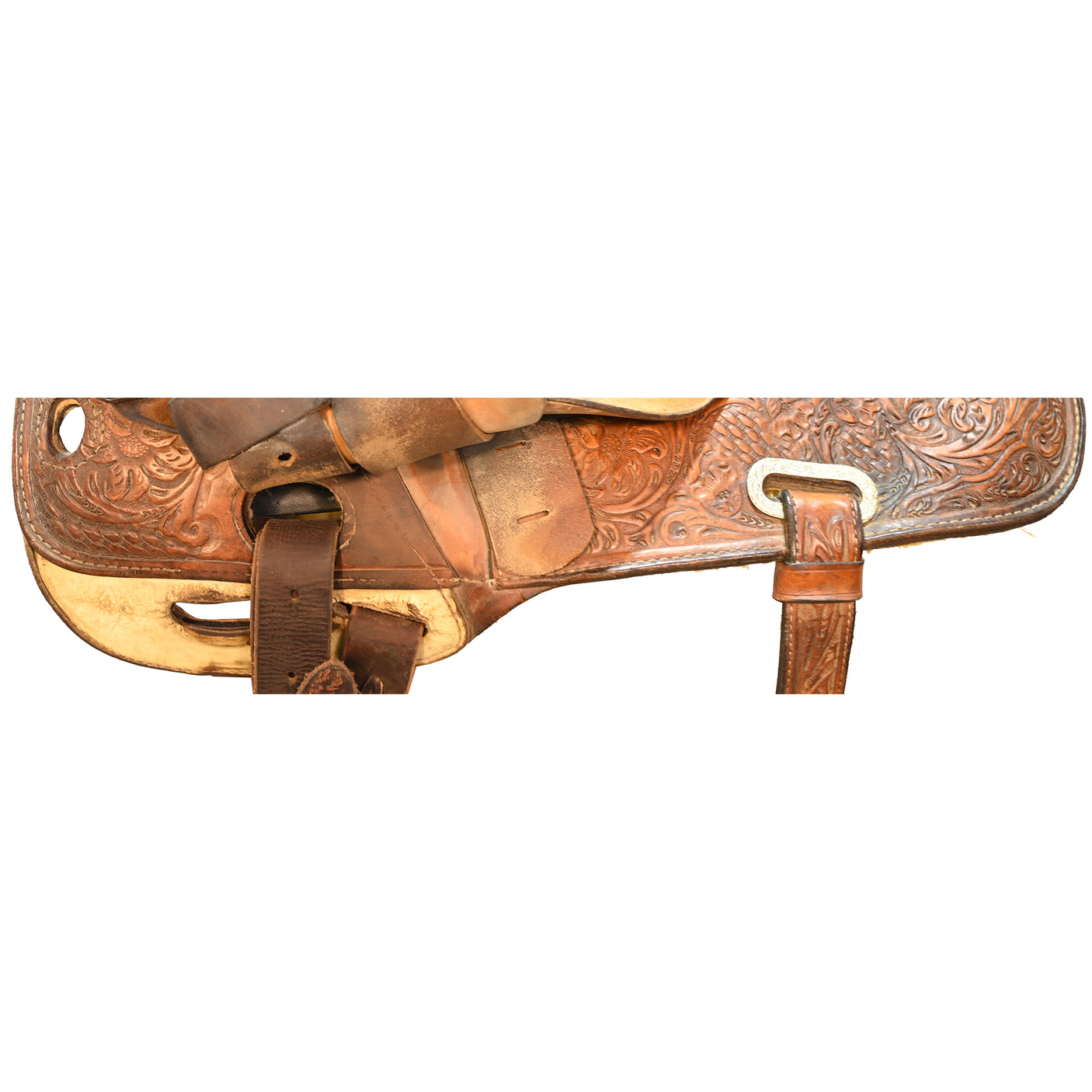 Used 15.5" Martha Josey Barrel Racing Saddle