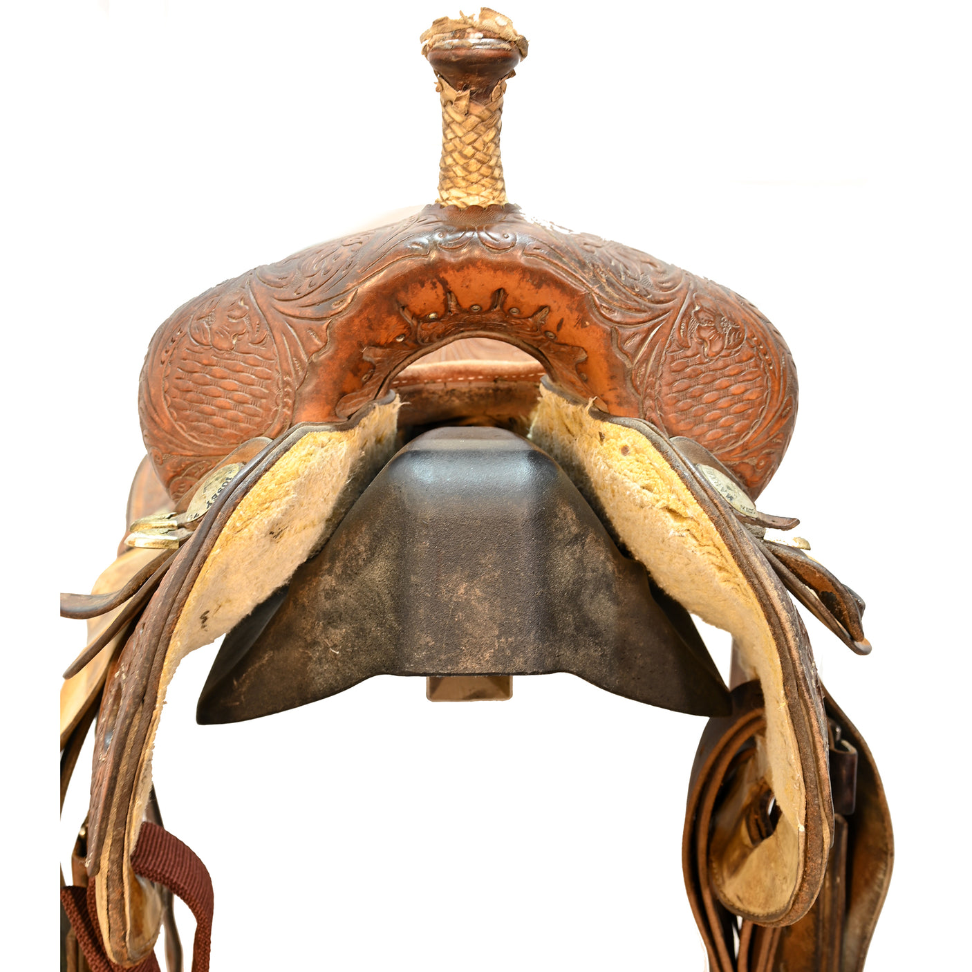 Used 15.5" Martha Josey Barrel Racing Saddle