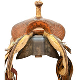 Used 15.5" Martha Josey Barrel Racing Saddle