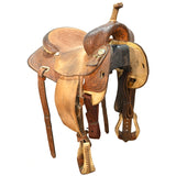 Used 15.5" Martha Josey Barrel Racing Saddle