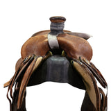 Used 15.5" Mike Terry Ranch Roping Saddle