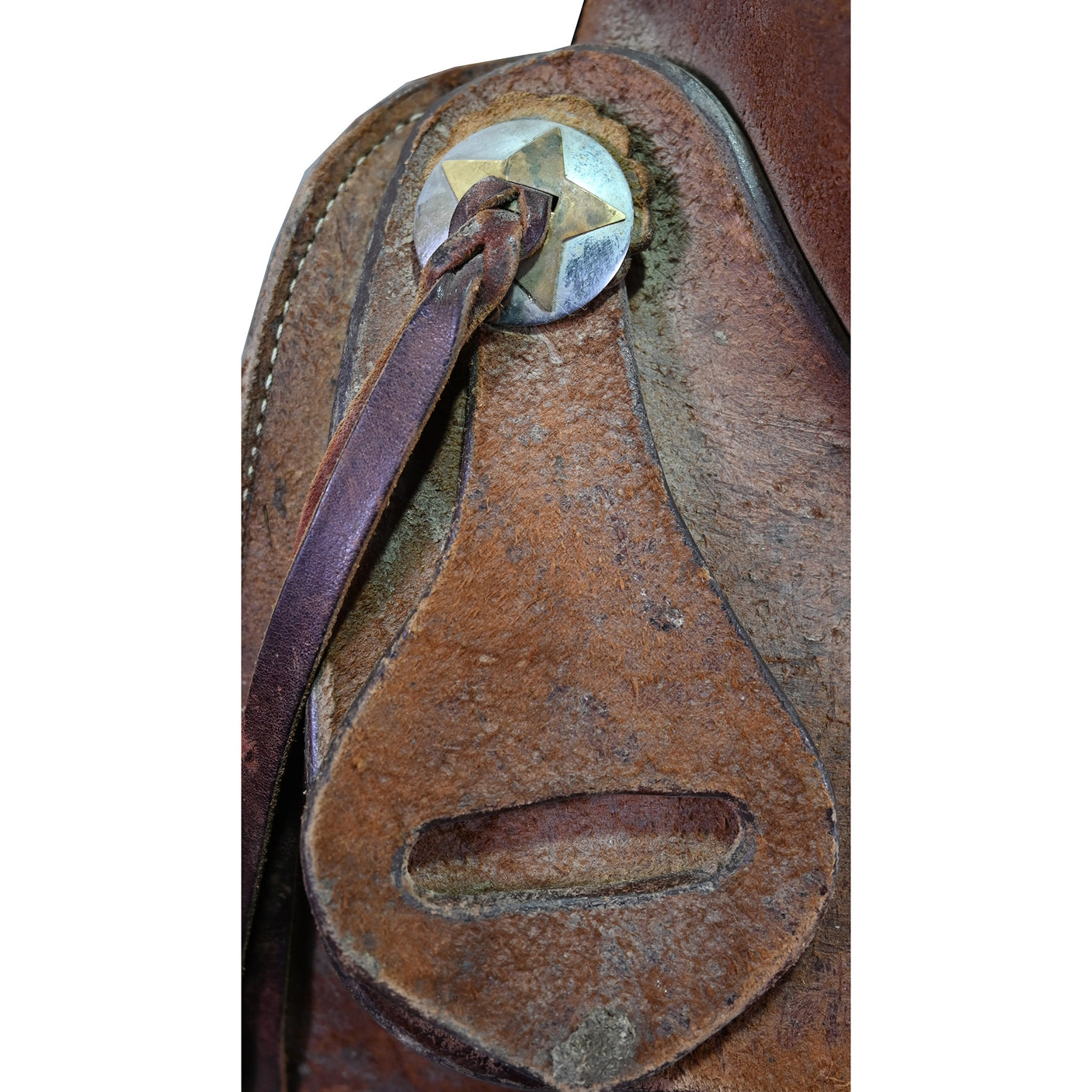 Used 15.5" Mike Terry Ranch Roping Saddle