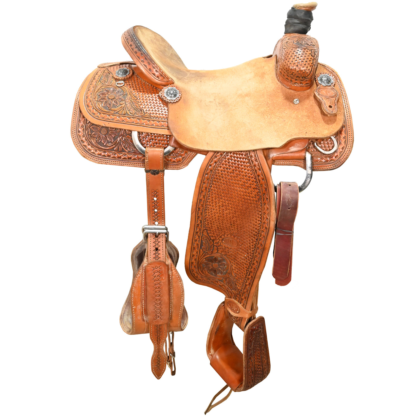 Used 15.5" NRS Competitor Team Roping Saddle