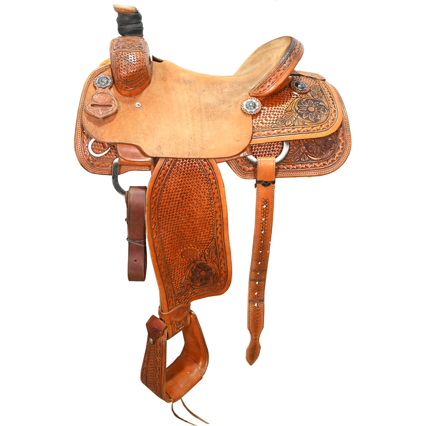 Used 15.5" NRS Competitor Team Roping Saddle