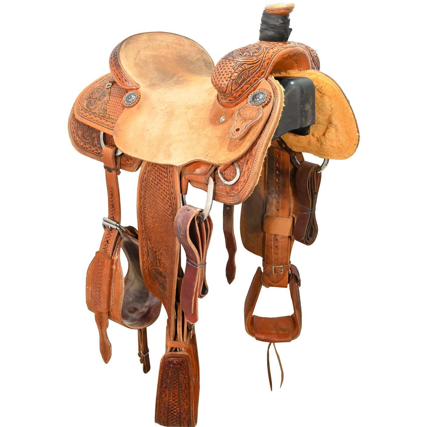 Used 15.5" NRS Competitor Team Roping Saddle