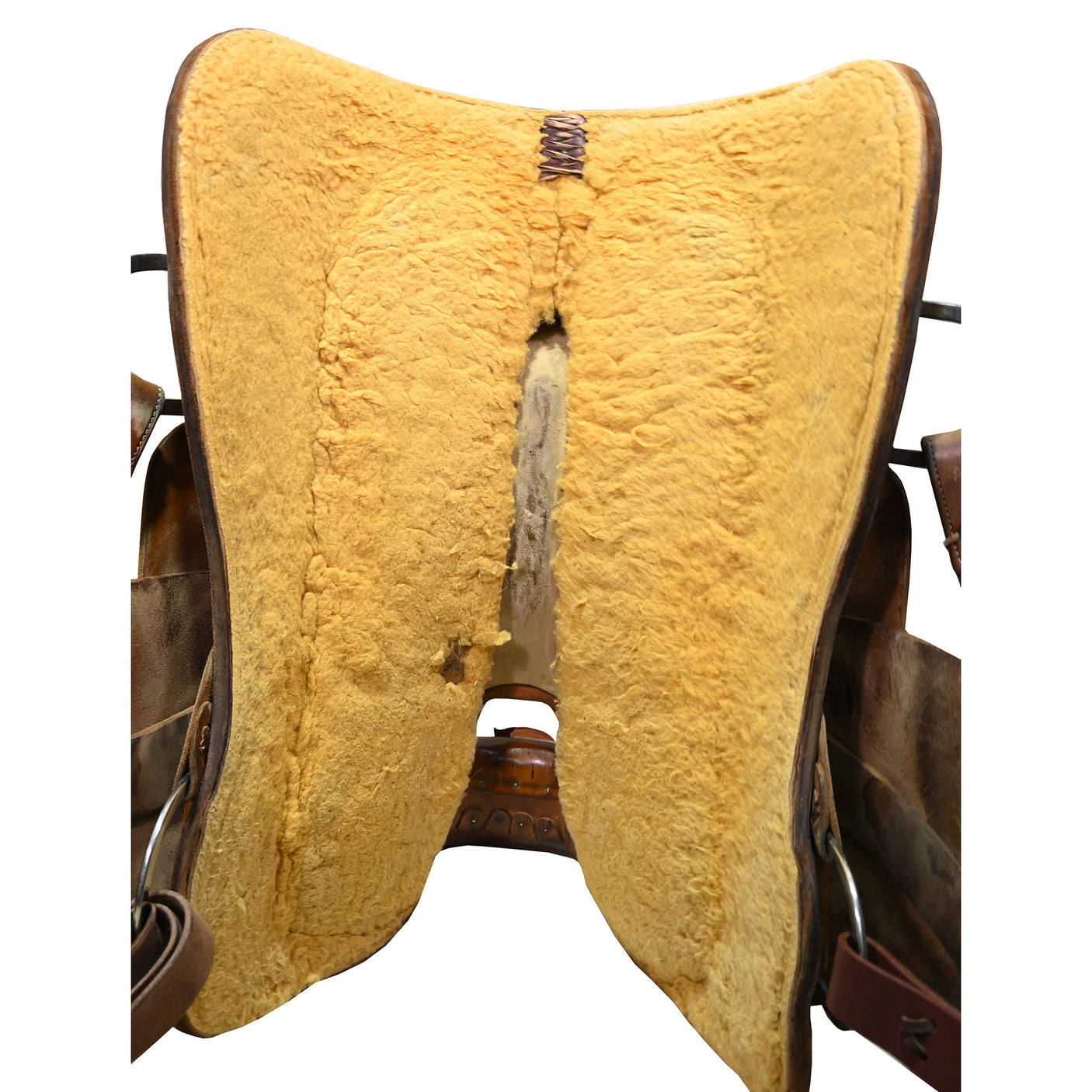 Used 15.5" NRS Pro Team Roping Saddle