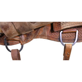 Used 15.5" NRS Pro Team Roping Saddle