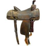 Used 15.5" Relentless by Cactus Team Roping Saddle