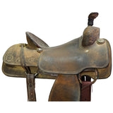 Used 15.5" Relentless by Cactus Team Roping Saddle