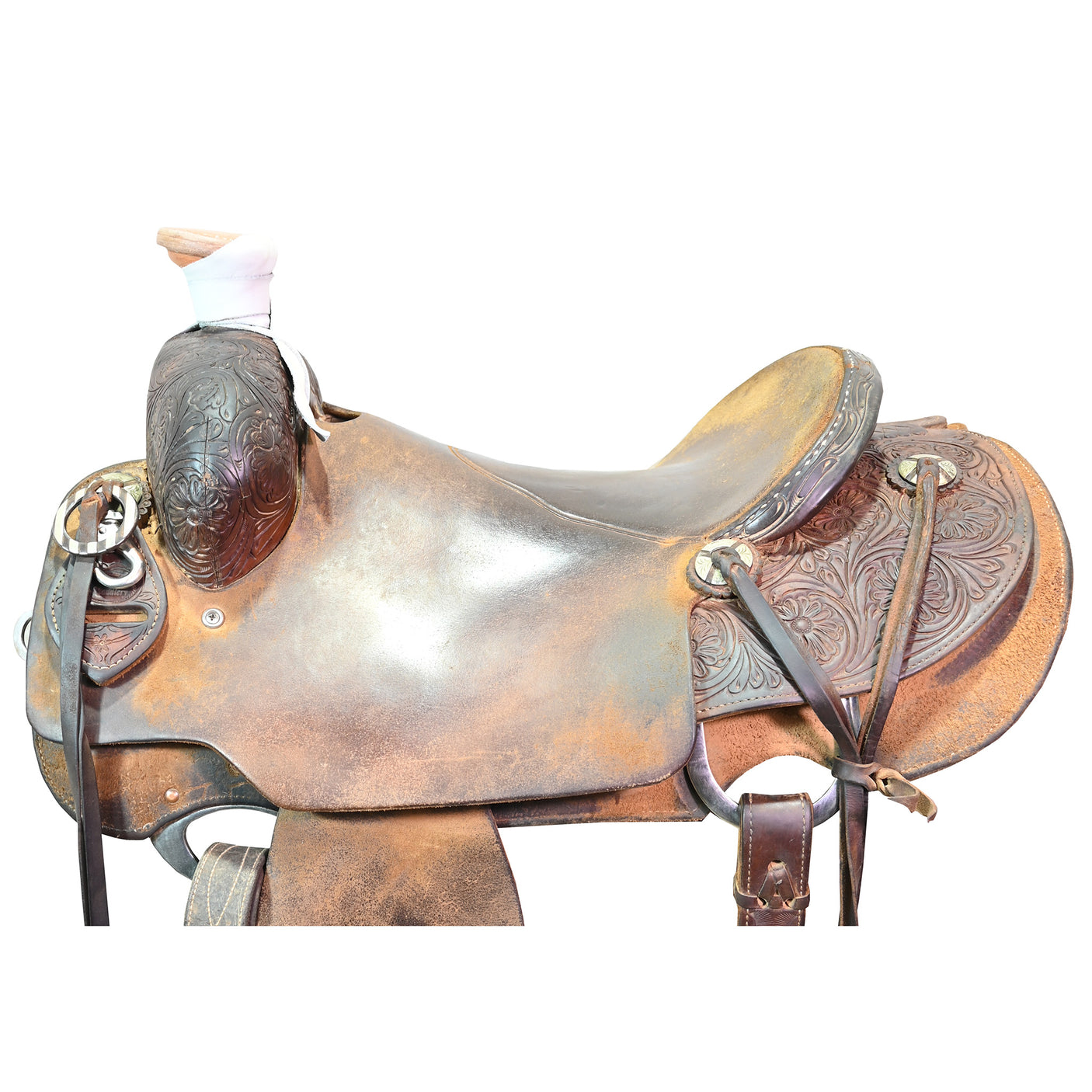 Used 15.5" Cactus Ranch Saddle