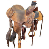 Used 15.5" Cactus Working Cowhorse Saddle