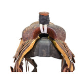 Used 15.5" Cactus Working Cowhorse Saddle