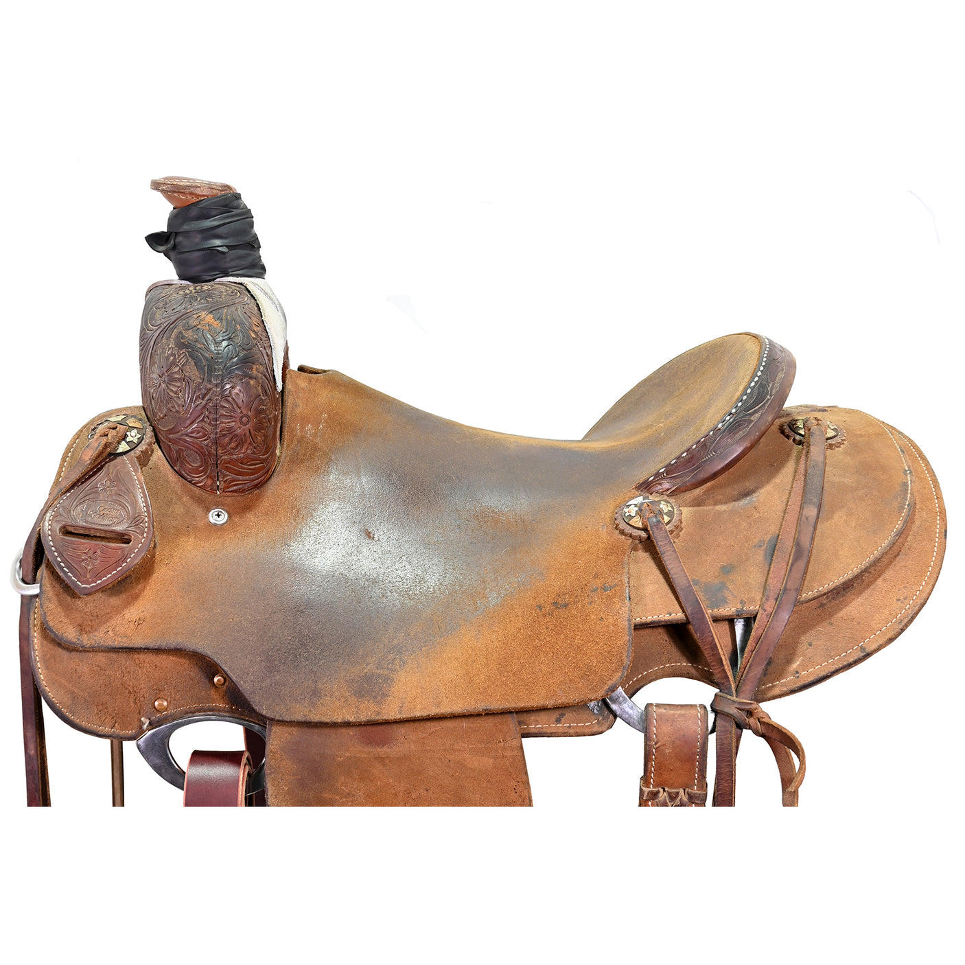Used 15.5" Cactus Working Cowhorse Saddle