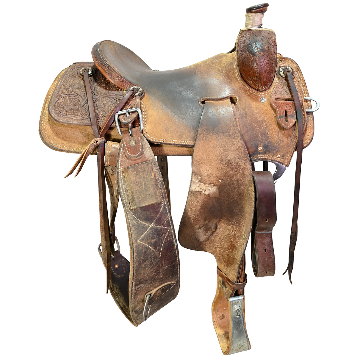 Used 15.5" Cactus Ranch Saddle