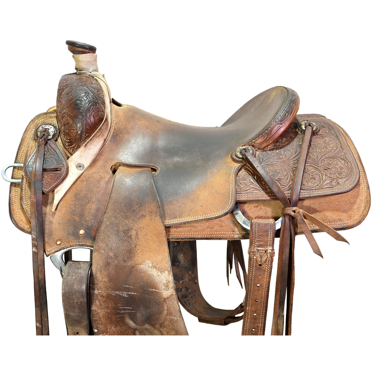 Used 15.5" Cactus Ranch Saddle