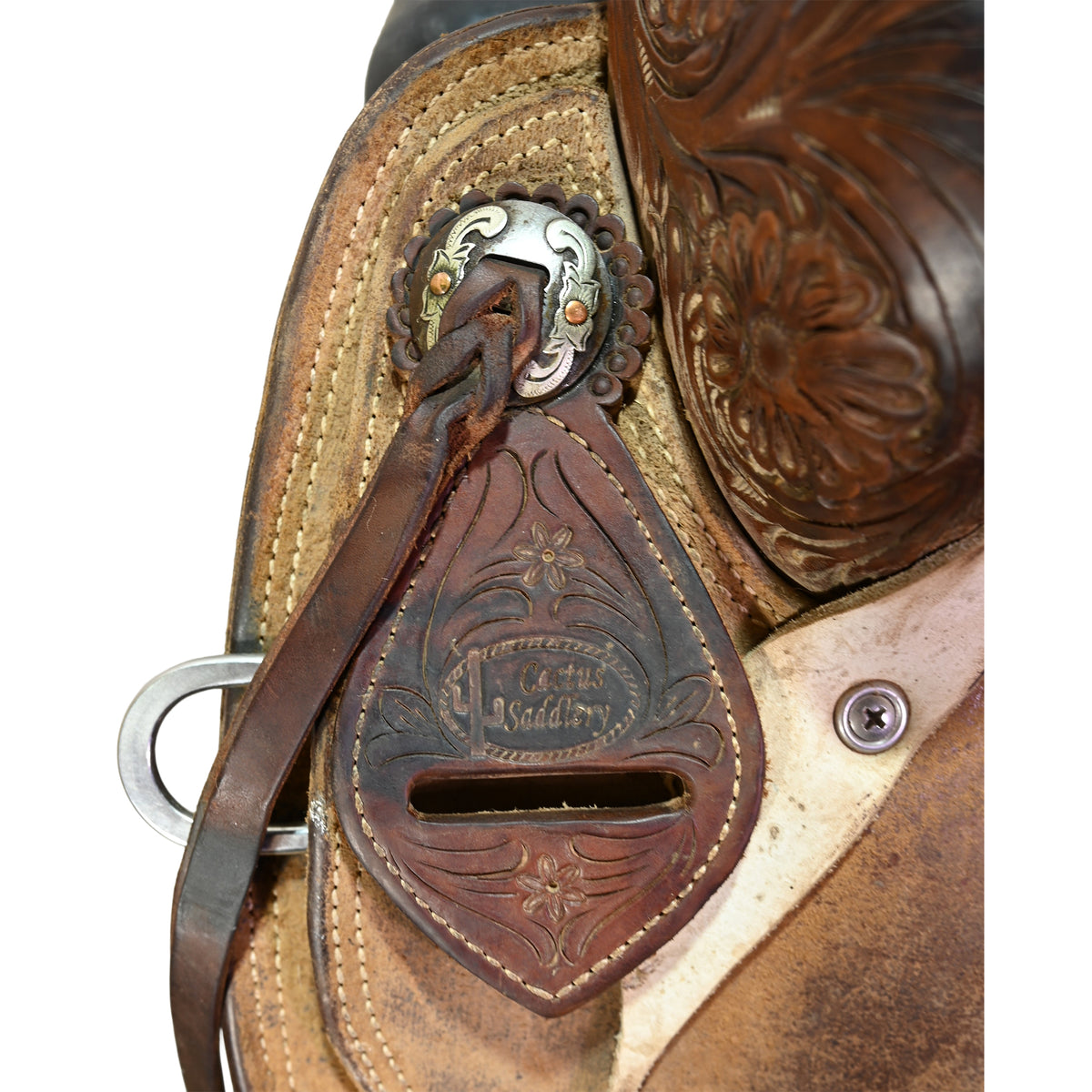 Used 15.5" Cactus Ranch Saddle