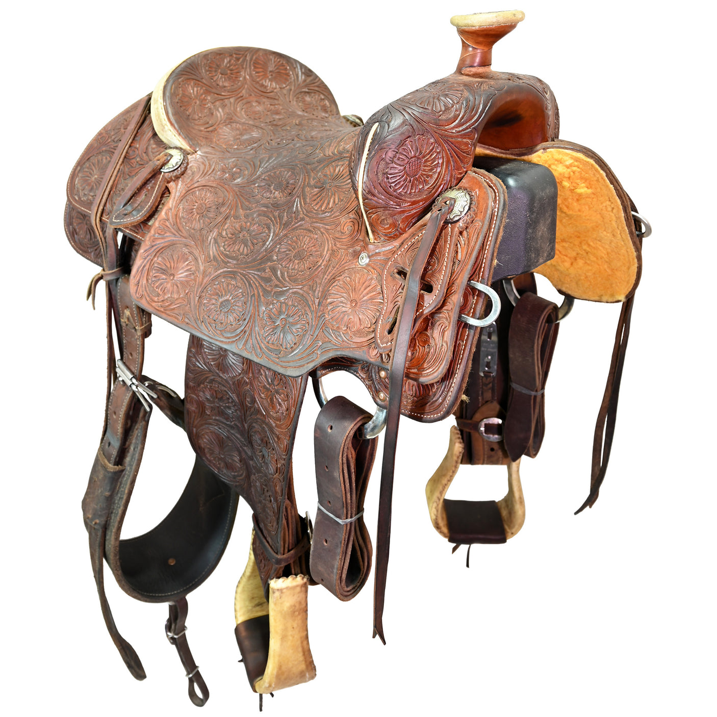 Used 15.5" Cactus Ranch Saddle