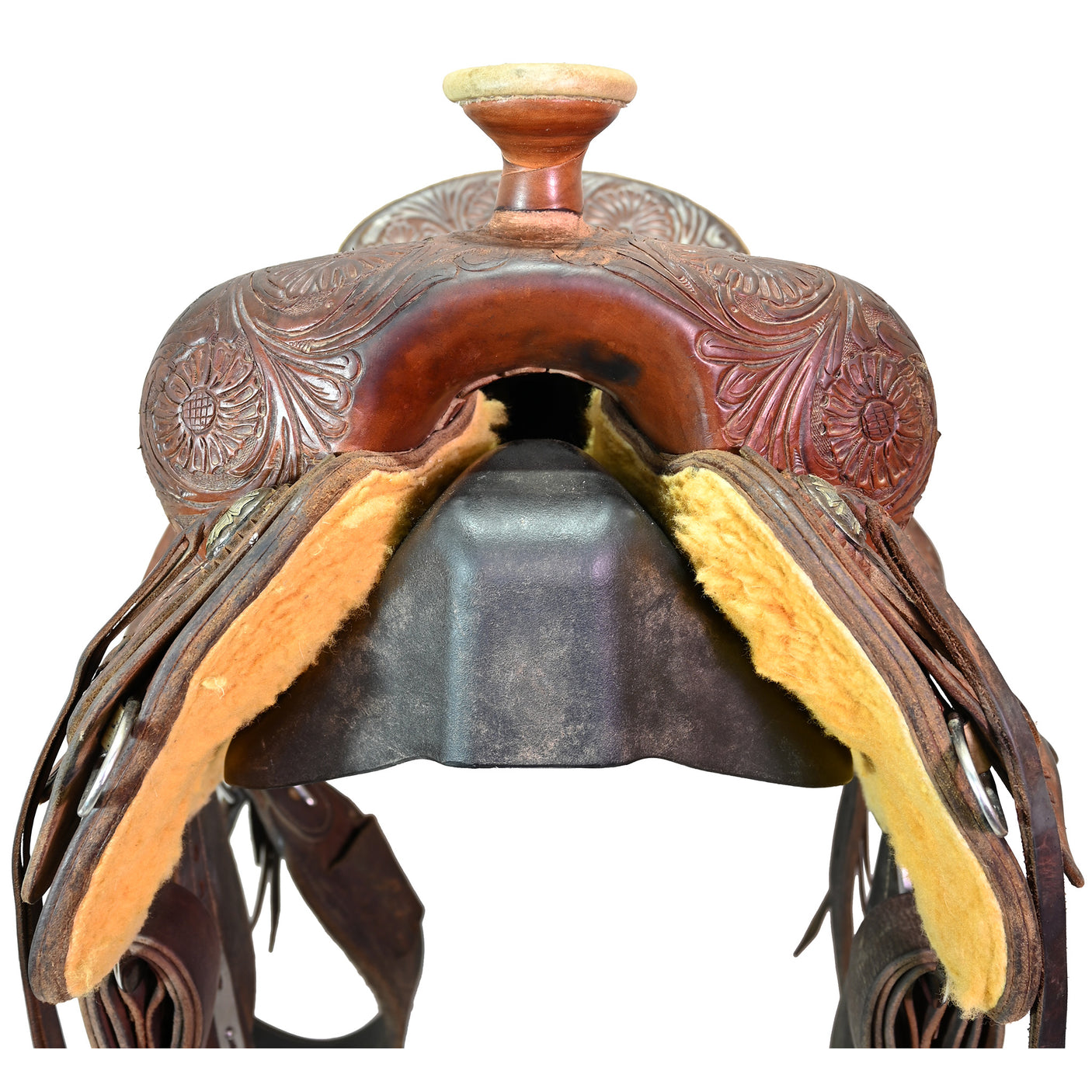 SOLD! Used 15.5" Cactus Ranch Saddle