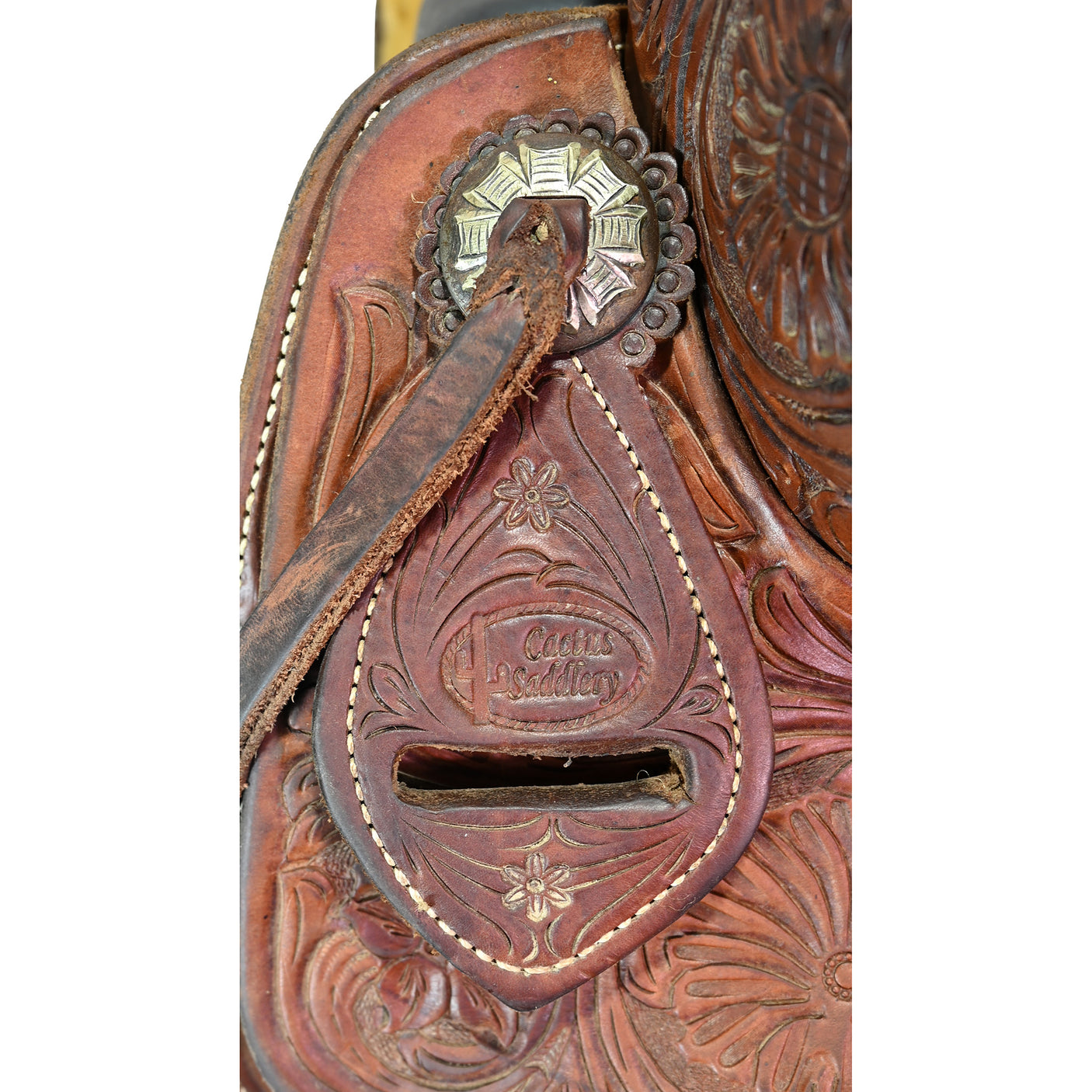 SOLD! Used 15.5" Cactus Ranch Saddle