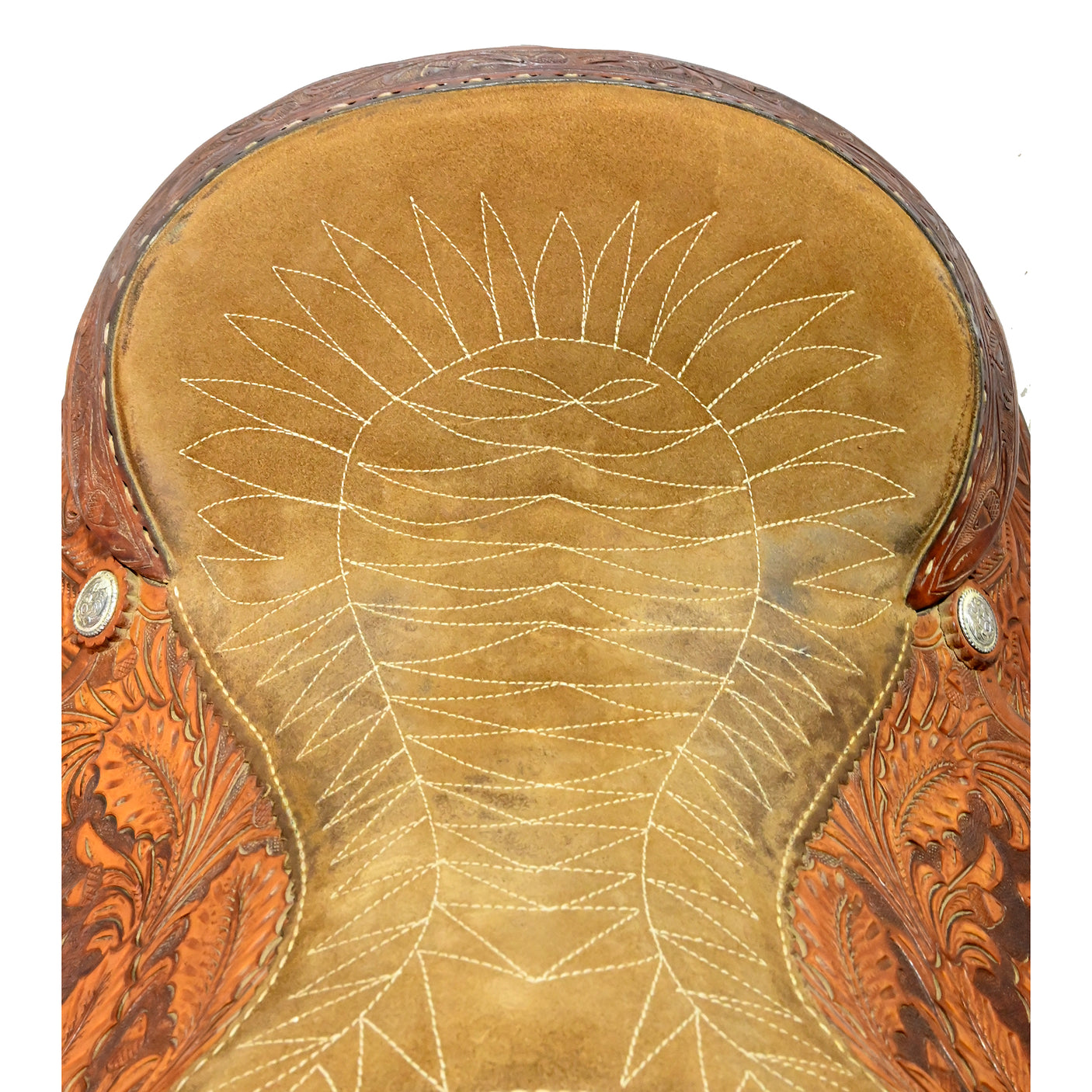 SOLD! Used 15.5" Saddlesmith Team Roping Saddle