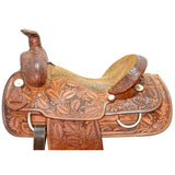 SOLD! Used 15.5" Saddlesmith Team Roping Saddle