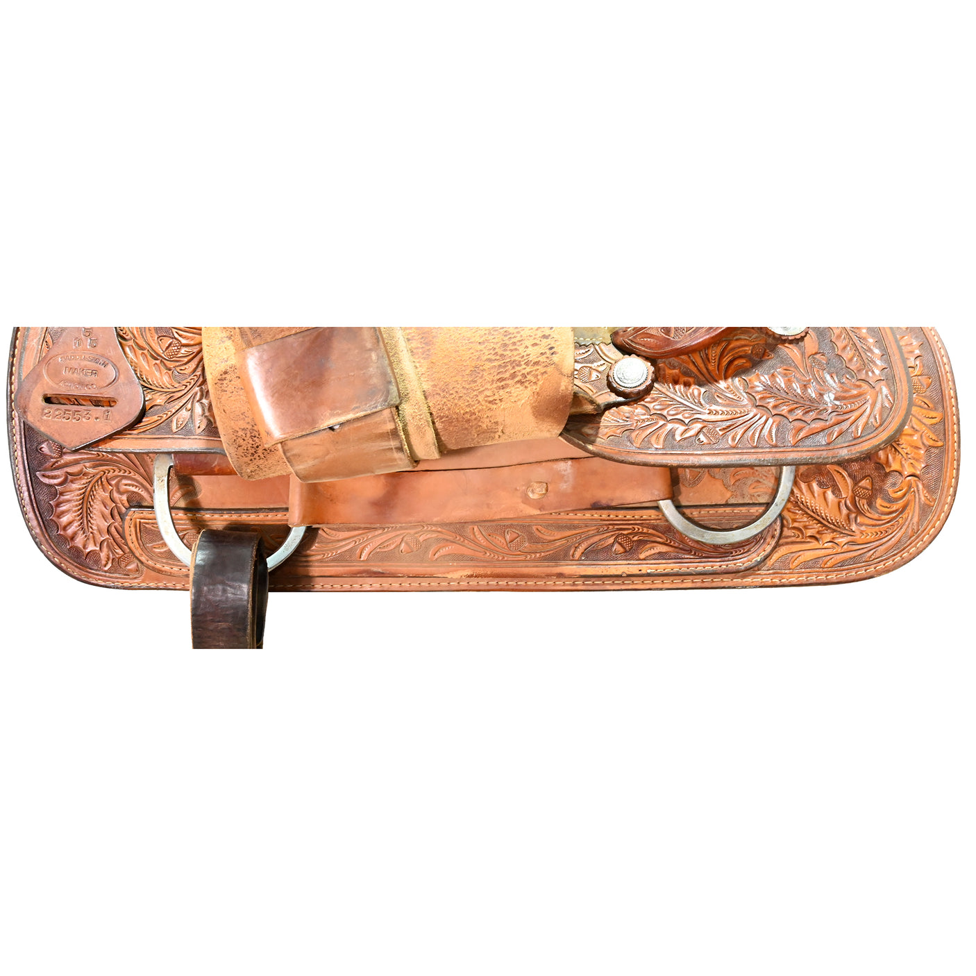 SOLD! Used 15.5" Saddlesmith Team Roping Saddle