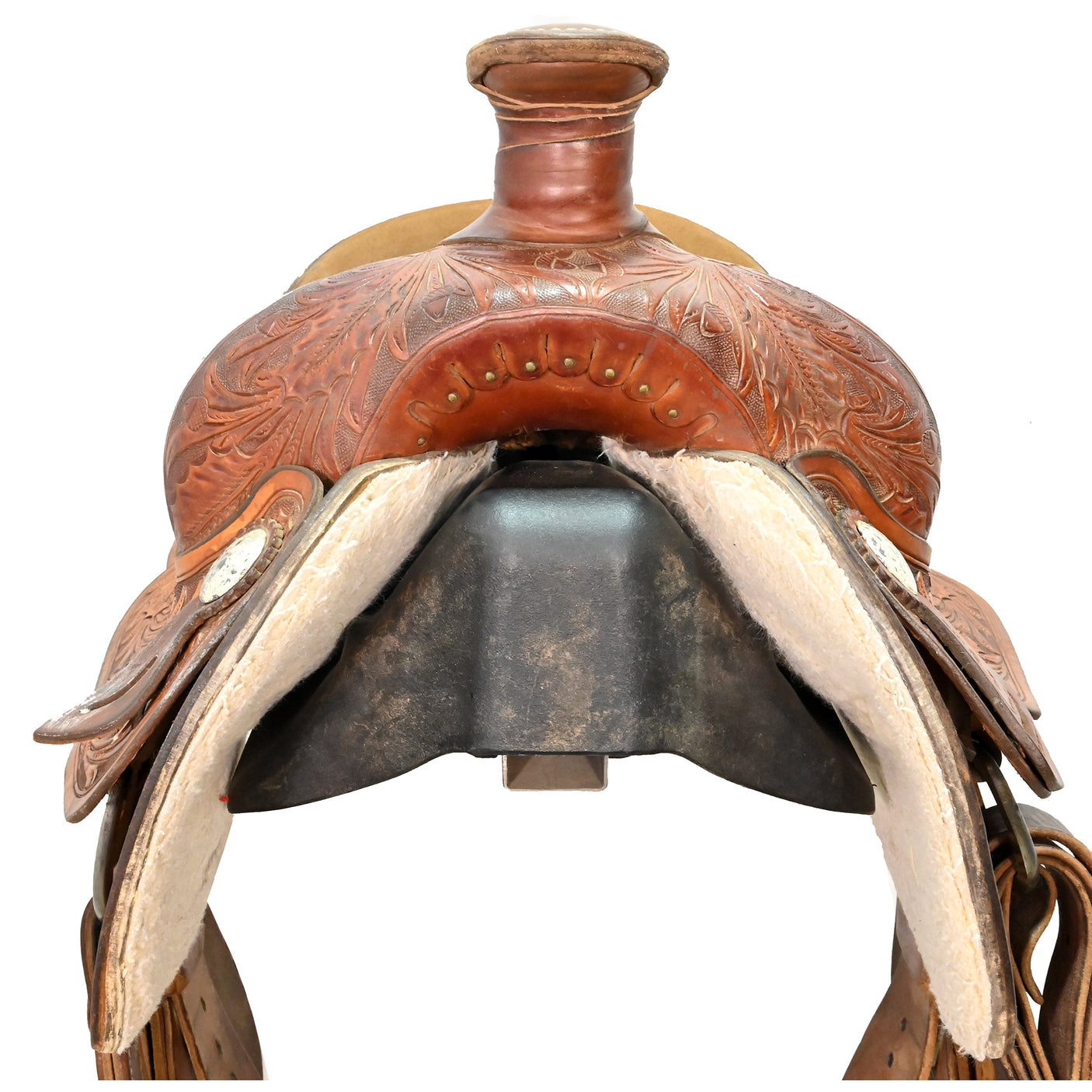 SOLD! Used 15.5" Saddlesmith Team Roping Saddle