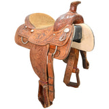 SOLD! Used 15.5" Saddlesmith Team Roping Saddle
