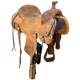 Used 15.5" Truth Qualifier Team Roping Saddle