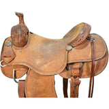 Used 15.5" Truth Qualifier Team Roping Saddle