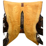 Used 15.25" Tad Sanders Ranch Roping Saddle