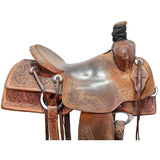 Used 15.25" Tad Sanders Ranch Roping Saddle
