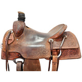 Used 15.25" Tad Sanders Ranch Roping Saddle