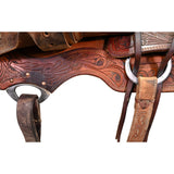 Used 15.25" Tad Sanders Ranch Roping Saddle