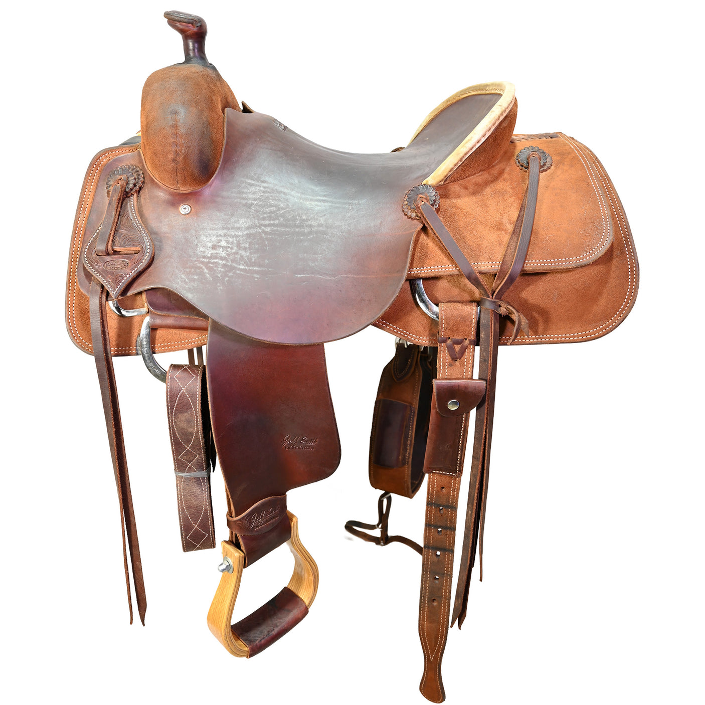 Used 15.75" Jeff Smith Cowhorse Saddle
