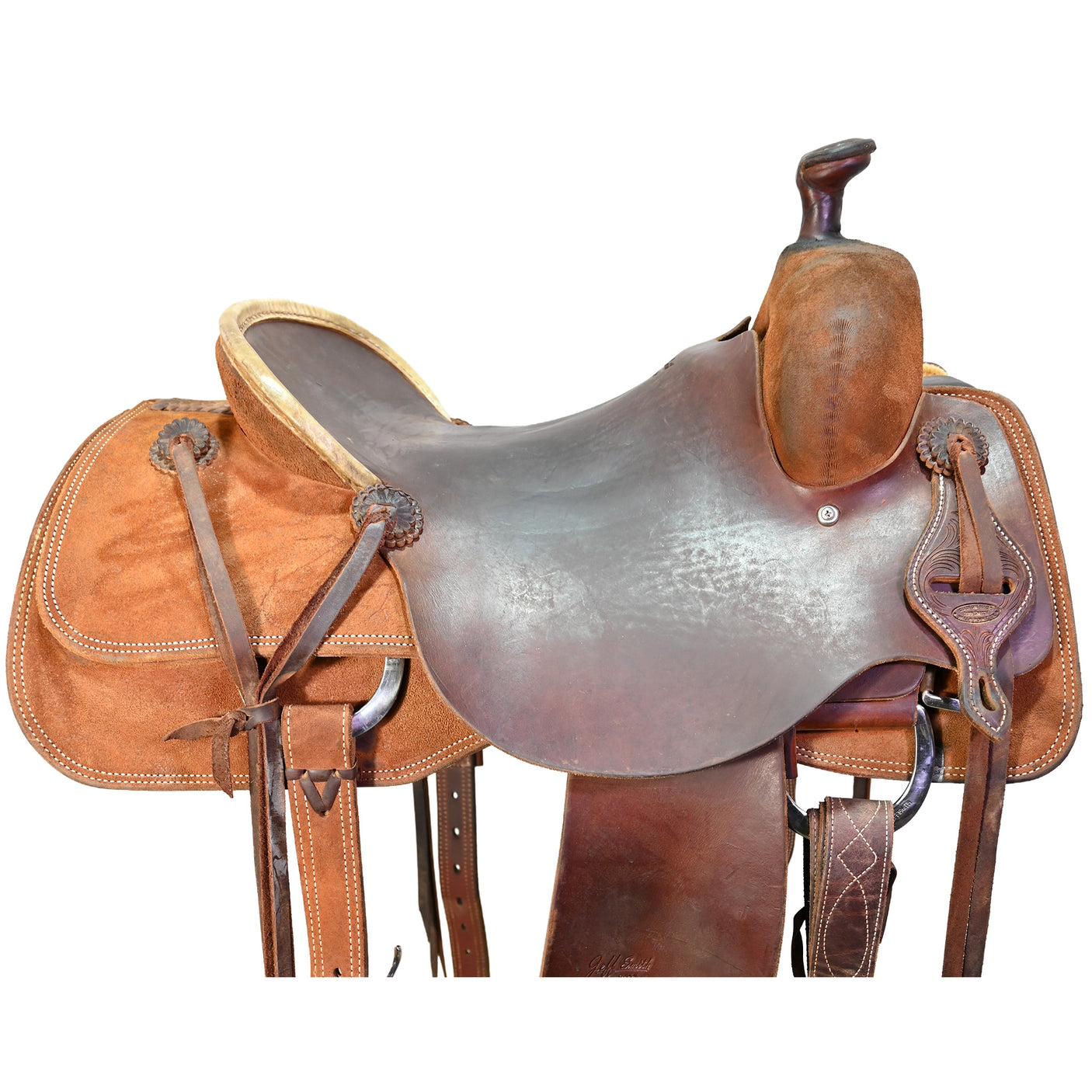 Used 15.75" Jeff Smith Cowhorse Saddle