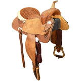 SOLD! Used 15" Billy Cook Barrel Racing Saddle