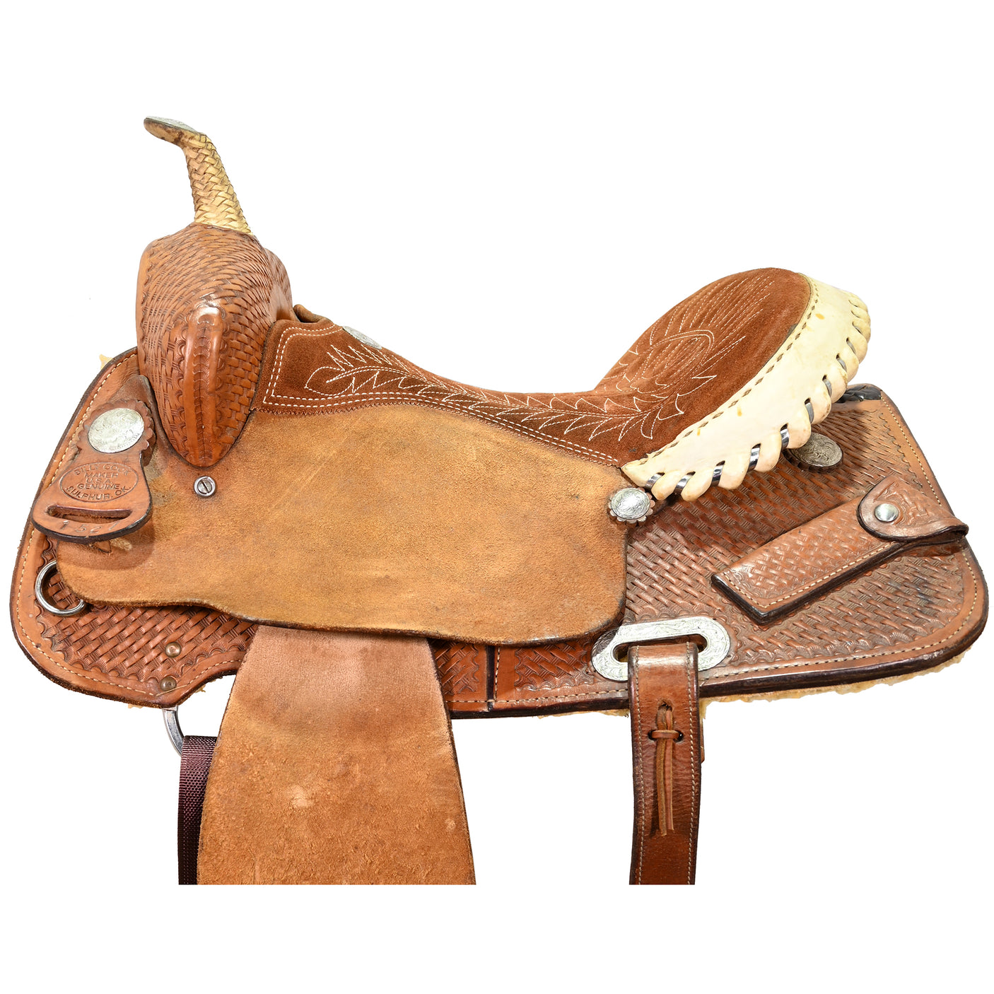 SOLD! Used 15" Billy Cook Barrel Racing Saddle