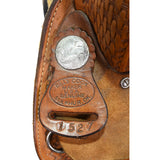 SOLD! Used 15" Billy Cook Barrel Racing Saddle