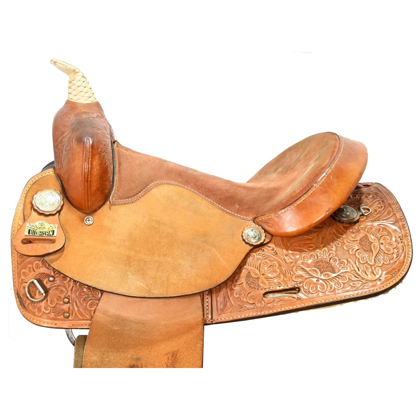 SOLD! Used 15" Big Horn Barrel Saddle