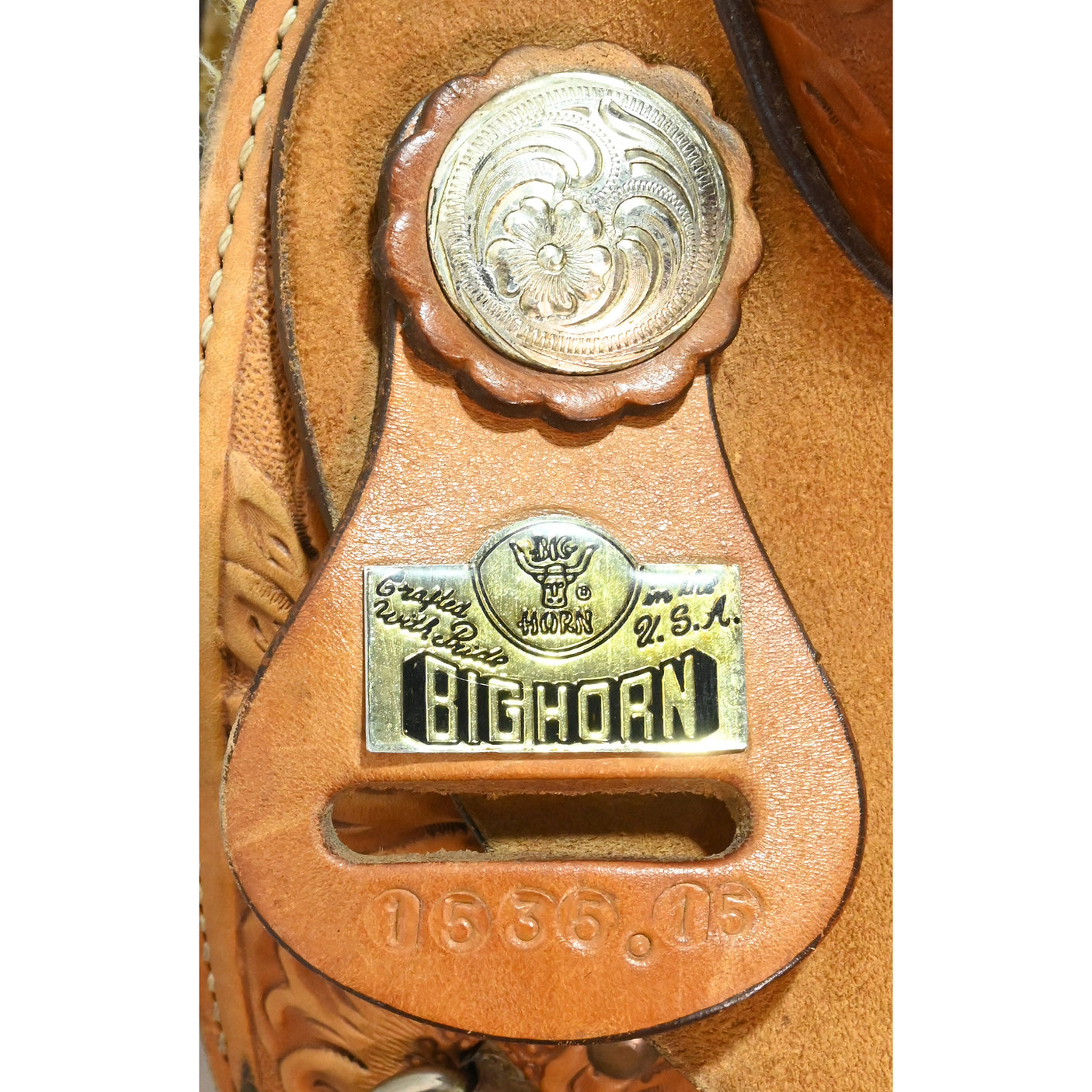 SOLD! Used 15" Big Horn Barrel Saddle
