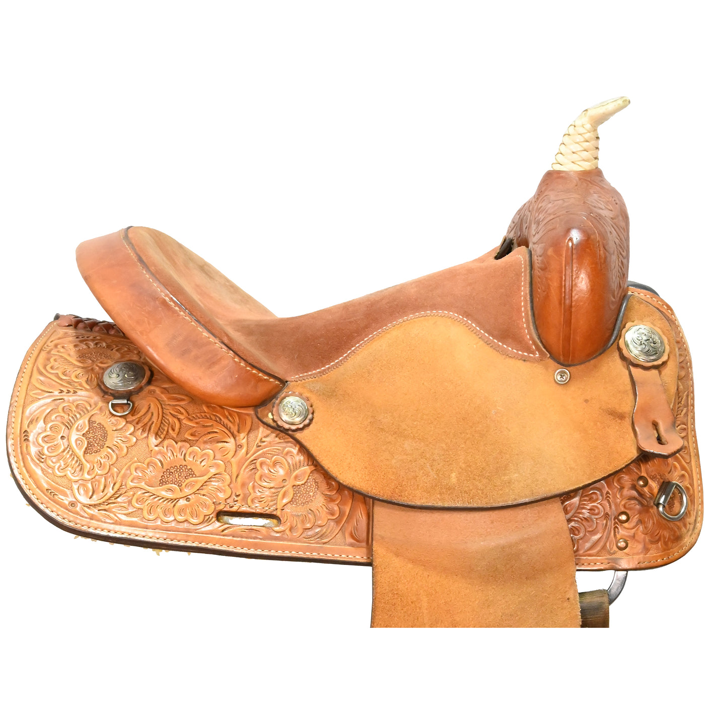 SOLD! Used 15" Big Horn Barrel Saddle