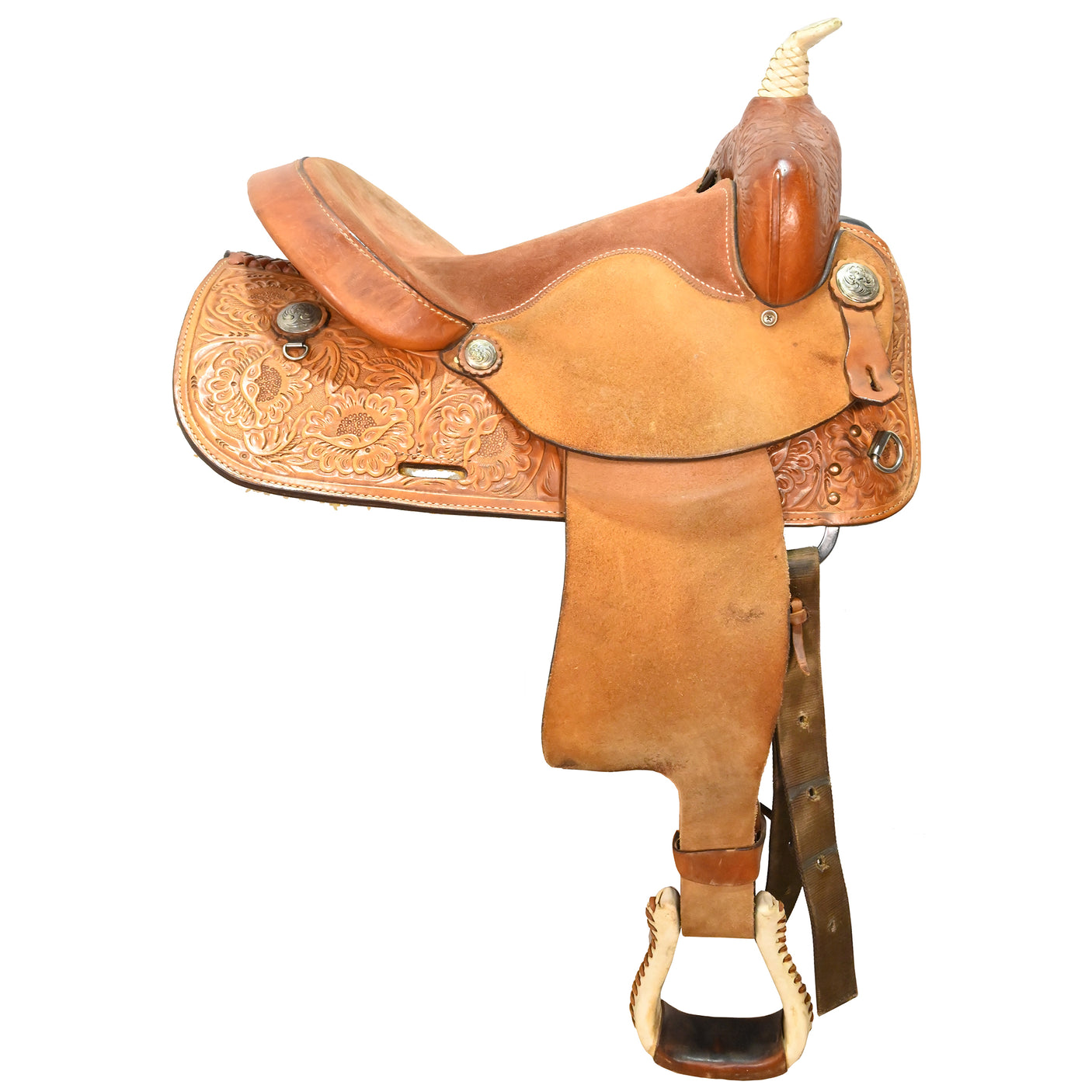 SOLD! Used 15" Big Horn Barrel Saddle