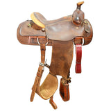 Used 15" Brad McClellan Roping Saddle
