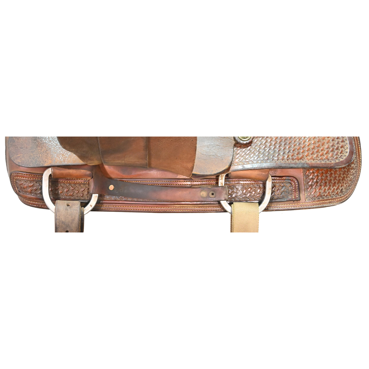 Used 15" Brad McClellan Roping Saddle