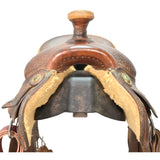 Used 15" Brad McClellan Roping Saddle
