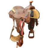 Used 15" Brad McClellan Roping Saddle