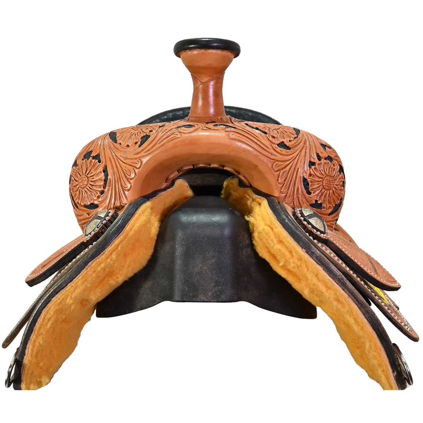 New! 15" Cactus Trophy Team Roping Saddle